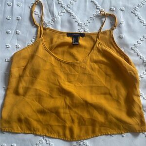 Forever 21 Mustard Yellow Women's Top
